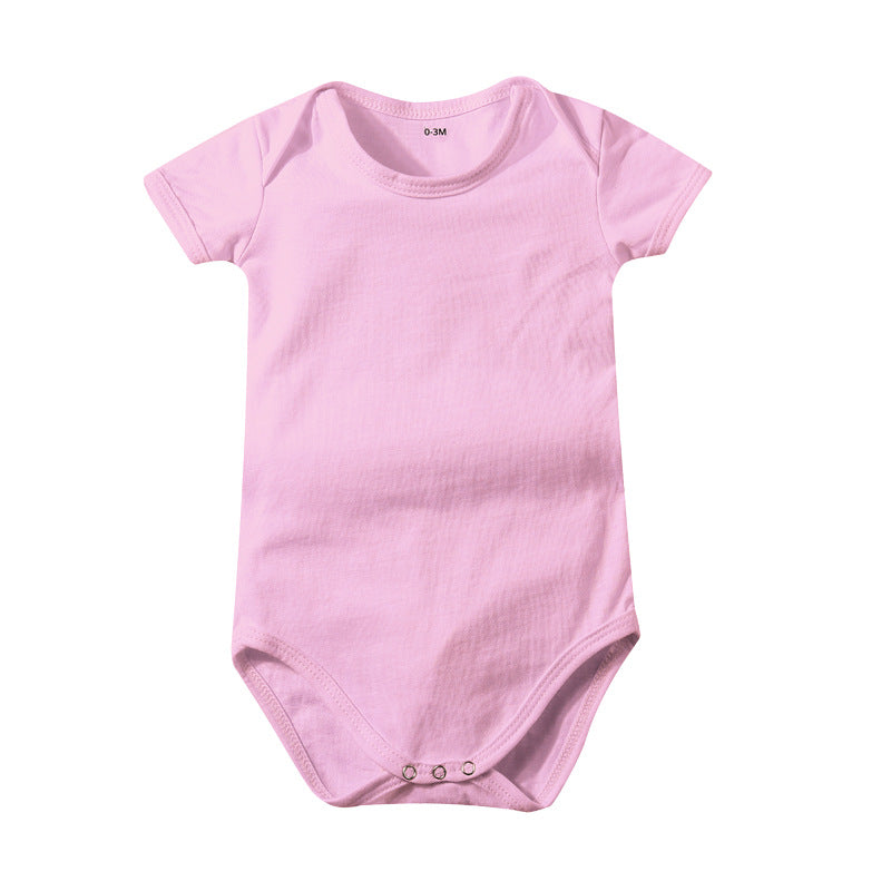 Wholesale Conjoined Baby Pure Cotton Triangle Short Sleeves